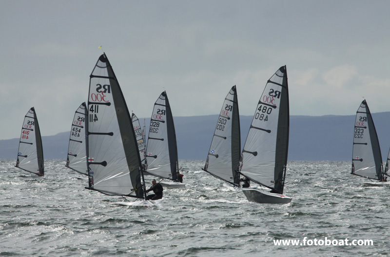 RS300 fleet, Steve Bolland left, Dave Acres right