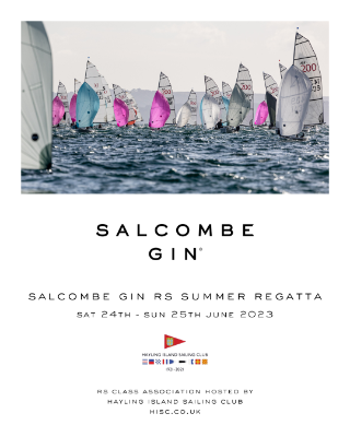 More information on Salcombe Gin RS Summer Regatta & Ball, 24/25 June, RS200 Masters 23-25 June