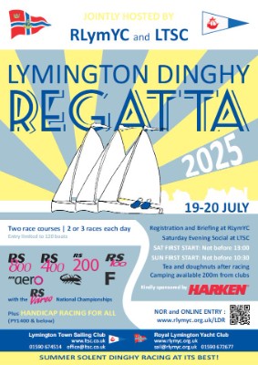 More information on Lymington Dinghy Regatta - early entry ends Monday 11th June!
